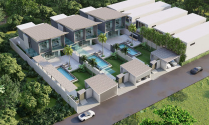 Luxury villa in modern style. Completion early 2024