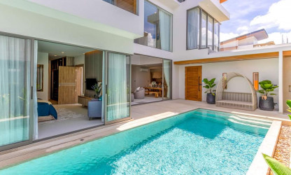 Luxurious villas in a modern style on Bang Tao