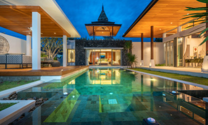 Luxury villas in modern Thai-Balinese style