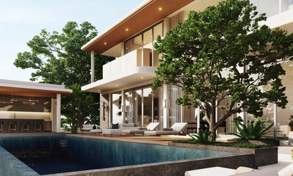 Premium villas near Blue Tree
