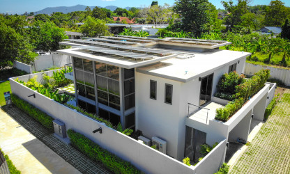 Villas with solar panels on Bang Tao beach!